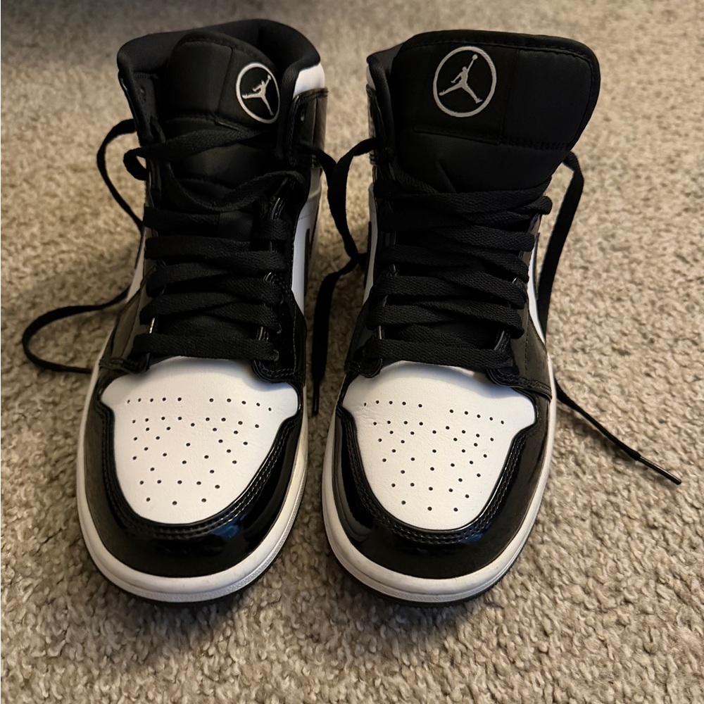 Jordan Black High-Top Sneakers